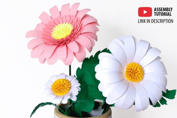 3D Daisy Paper Flowers: A New Dimension in Creative Expression