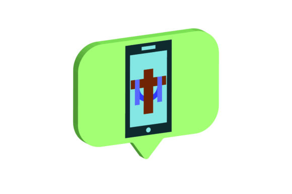 3D Easter Icon Cross in Modern Workflows