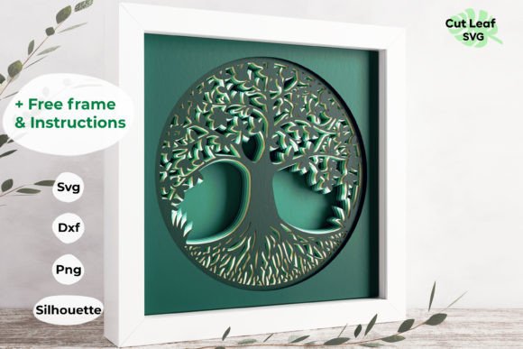 3D Tree of Life Shadow Box and Family Tree: A Unique Way to Explore Heritage and Connection