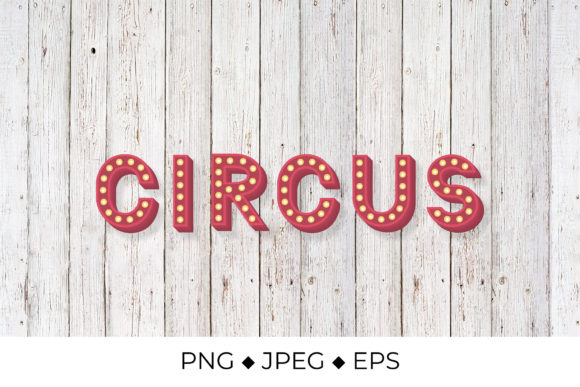 Circus 3D Lettering: A New Dimension in Digital Creativity