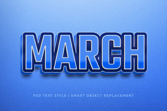 Creating Impact with March 3d Text Effect Mockup