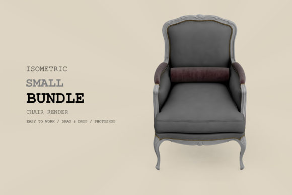 Exploring the Isometric Armchair 3D Rendering Pack 36: A Versatile Asset for Visual Storytelling