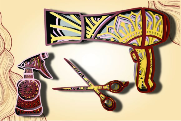 Hair Tools, 4-5 Layers, 3D Mandala: A Creative and Practical Approach to Styling