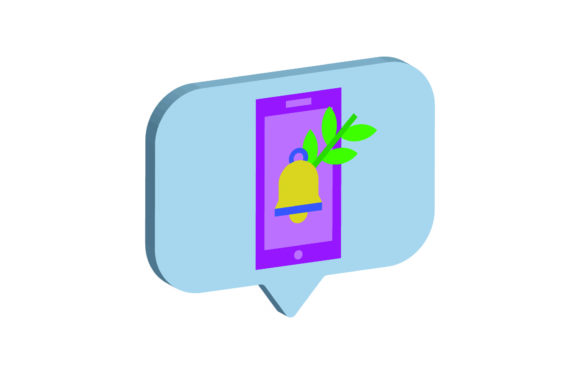 Icon 3D Easter Bells on the Cellphone: A New Era of Digital Expression