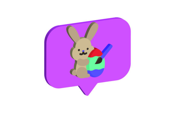 Icon 3D Easter Painting Eggs: A Creative Tool for Digital Artists and Designers