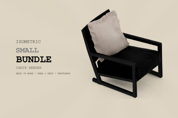 Isometric Armchair 3D Rendering Pack 41: A Versatile Asset for Modern Visual Storytelling