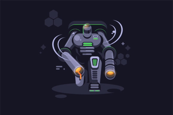 Modern 3D Robot Illustration: A Tool for Workflow Integration and Creative Execution