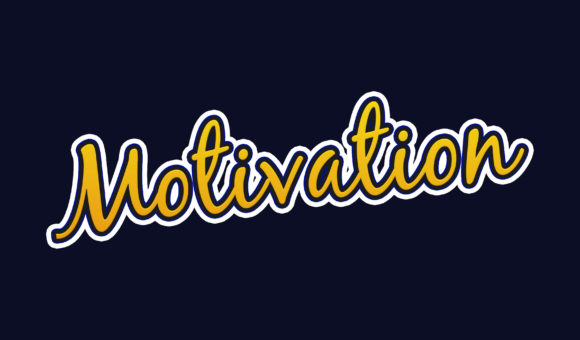 Motivation 3D Stroke Style Text Effect