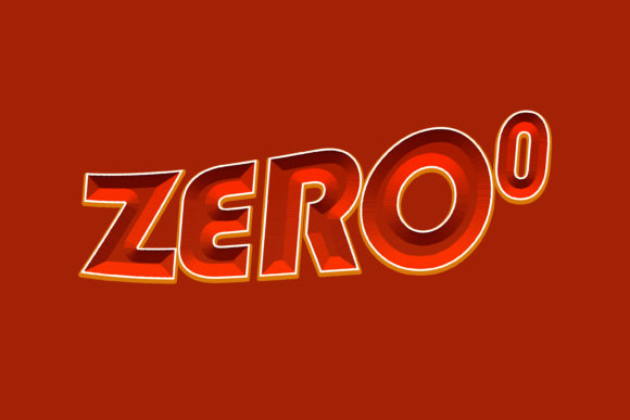 Zero Degree 3d Text Effect: A Creative Tool for Modern Designers